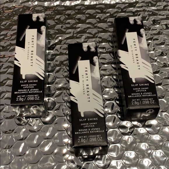 Fenty Beauty Other - 3 Fenty Slip Shine (sheer shiny lipstick) NWOT